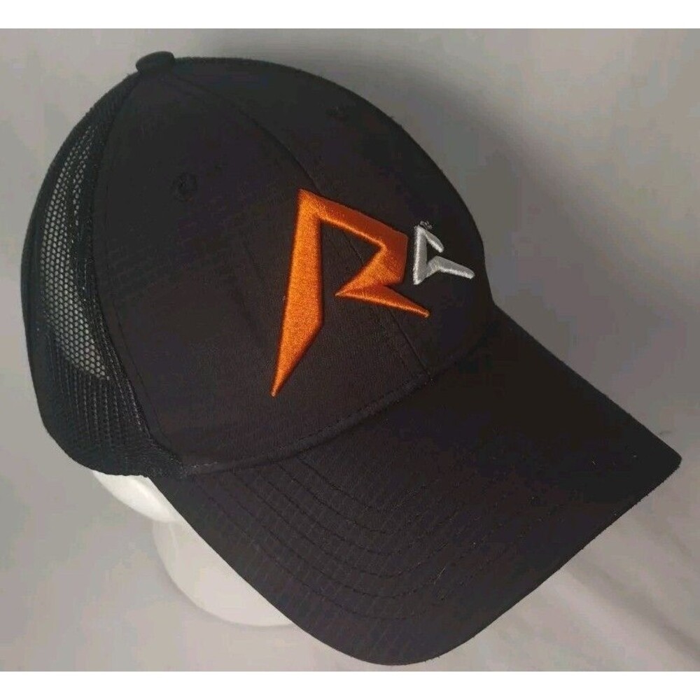 Ridgecut Toughwear Black Adjustable Mesh Back Snapback Hat/Cap-EXCELLENT!